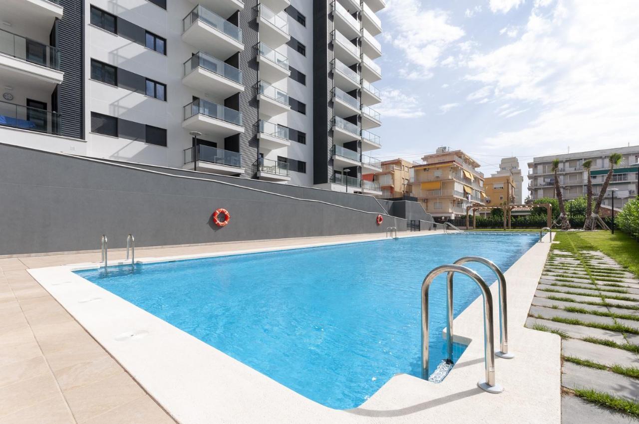 Ag Residencial El Alamo Apartment Playa de Gandia Luaran gambar